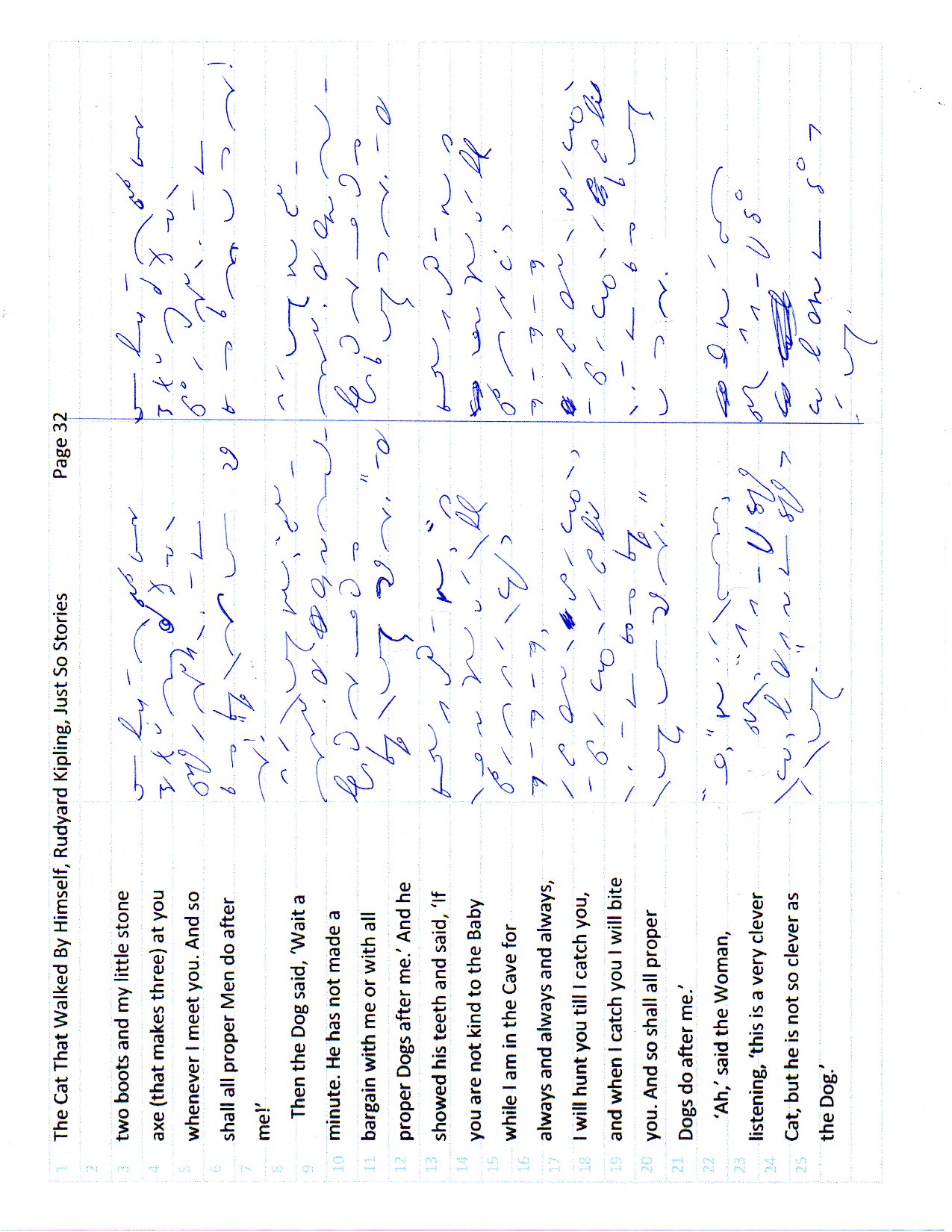 Cat page 32