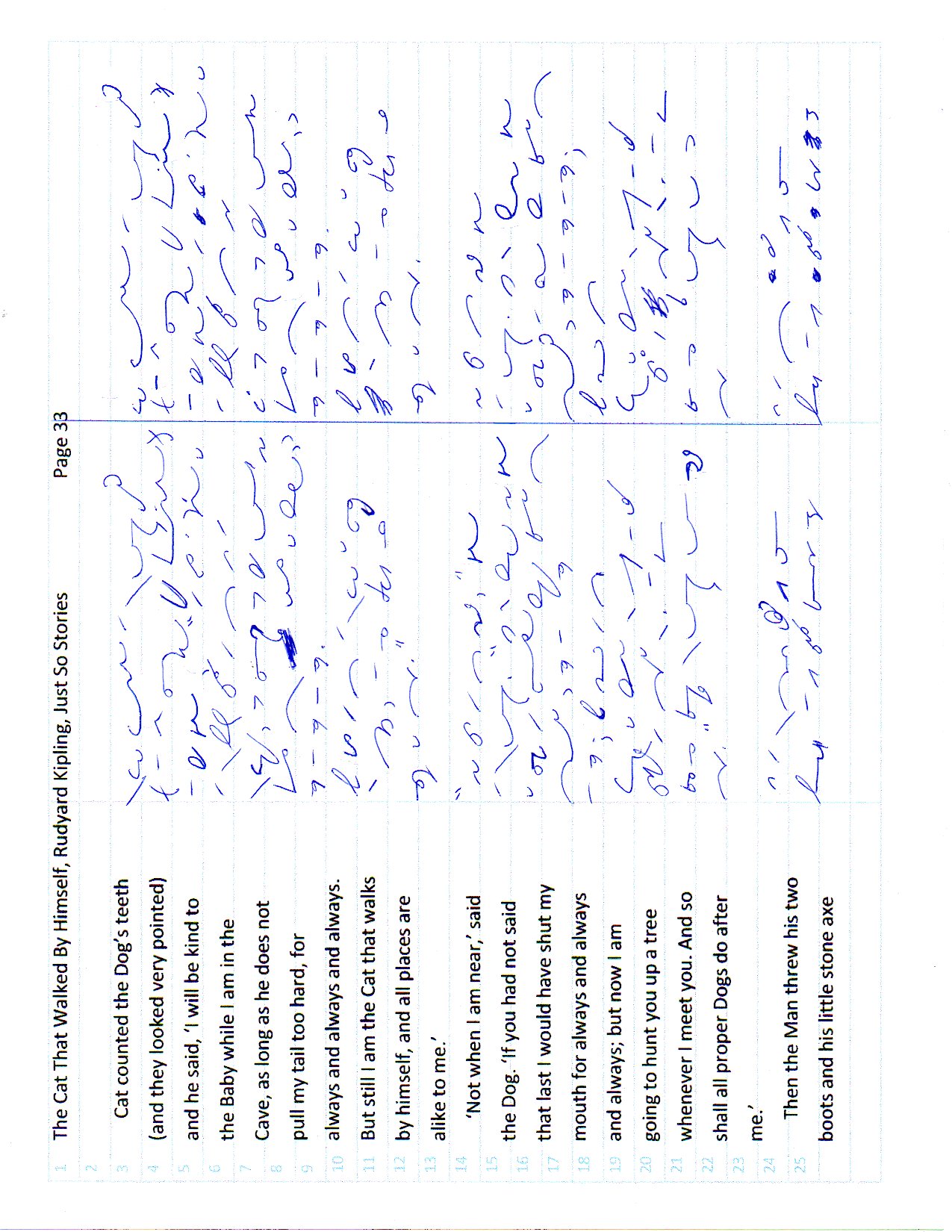 Cat page 33