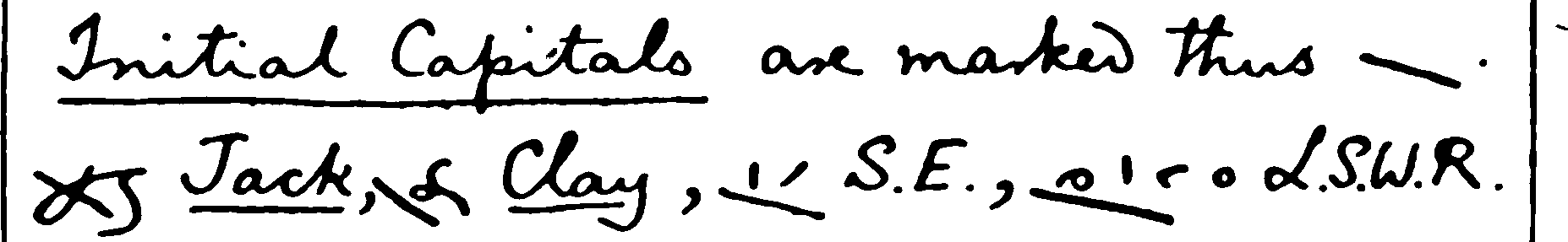 capitals, manual