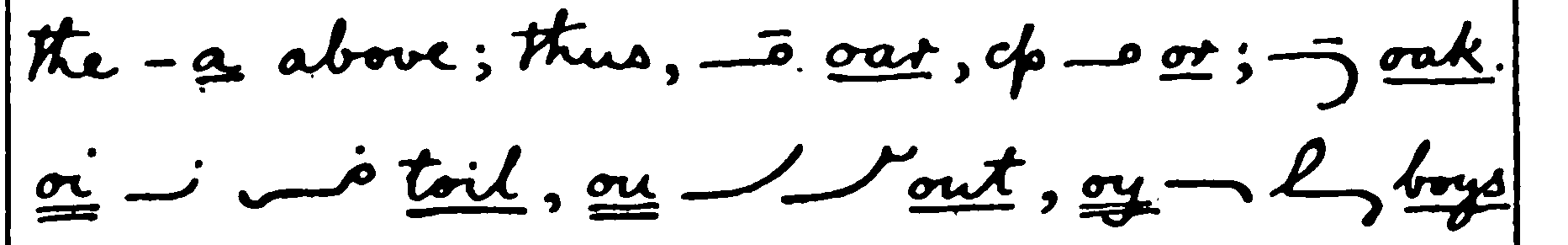 o diphthongs, manual