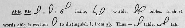 shorthand image