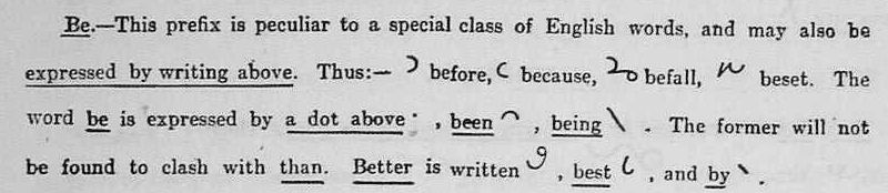 shorthand image