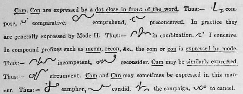 shorthand image